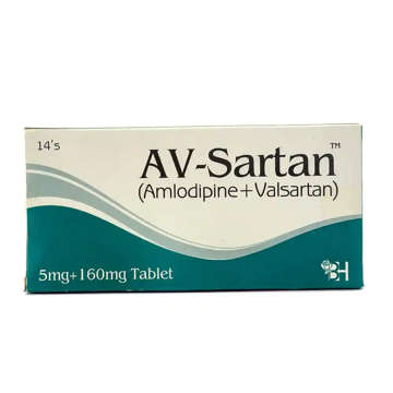 Picture of Av Sartan 5/160mg Tab 14x1s